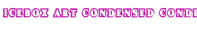 Icebox Art Condensed Condensed